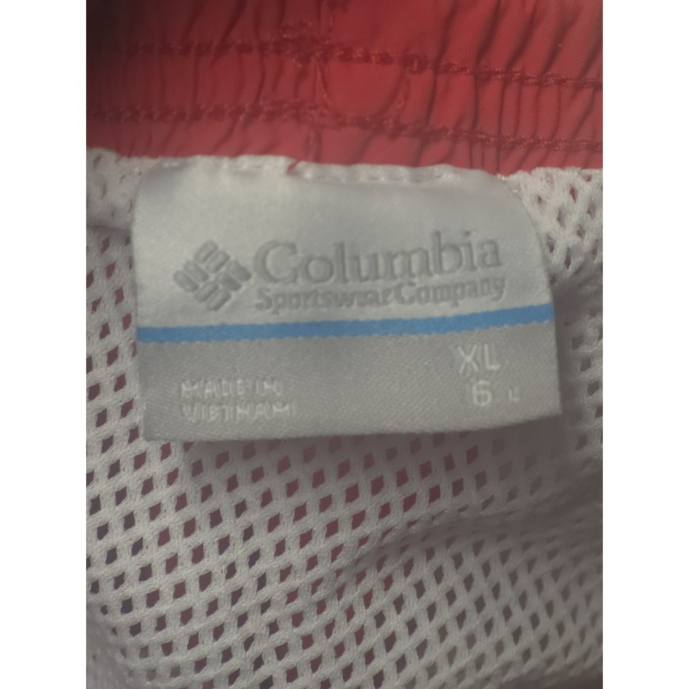 Columbia PFG Omni-Shade Mens Red Swim Trunks Board Shorts Size XL - Picture 2 of 9